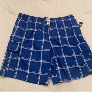 🏷️NWT Revolution Men’s Cargo Style Swim Trunks Swimsuit XL